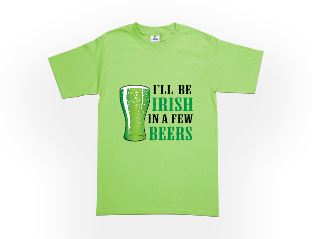 MENS ST. PADDY'S DAY CREW NECK TEES