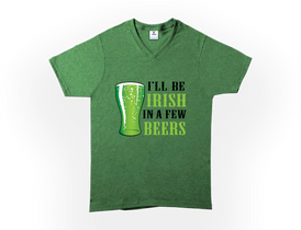 MENS ST. PADDY'S DAY CREW NECK TEES - XTRA SIZES